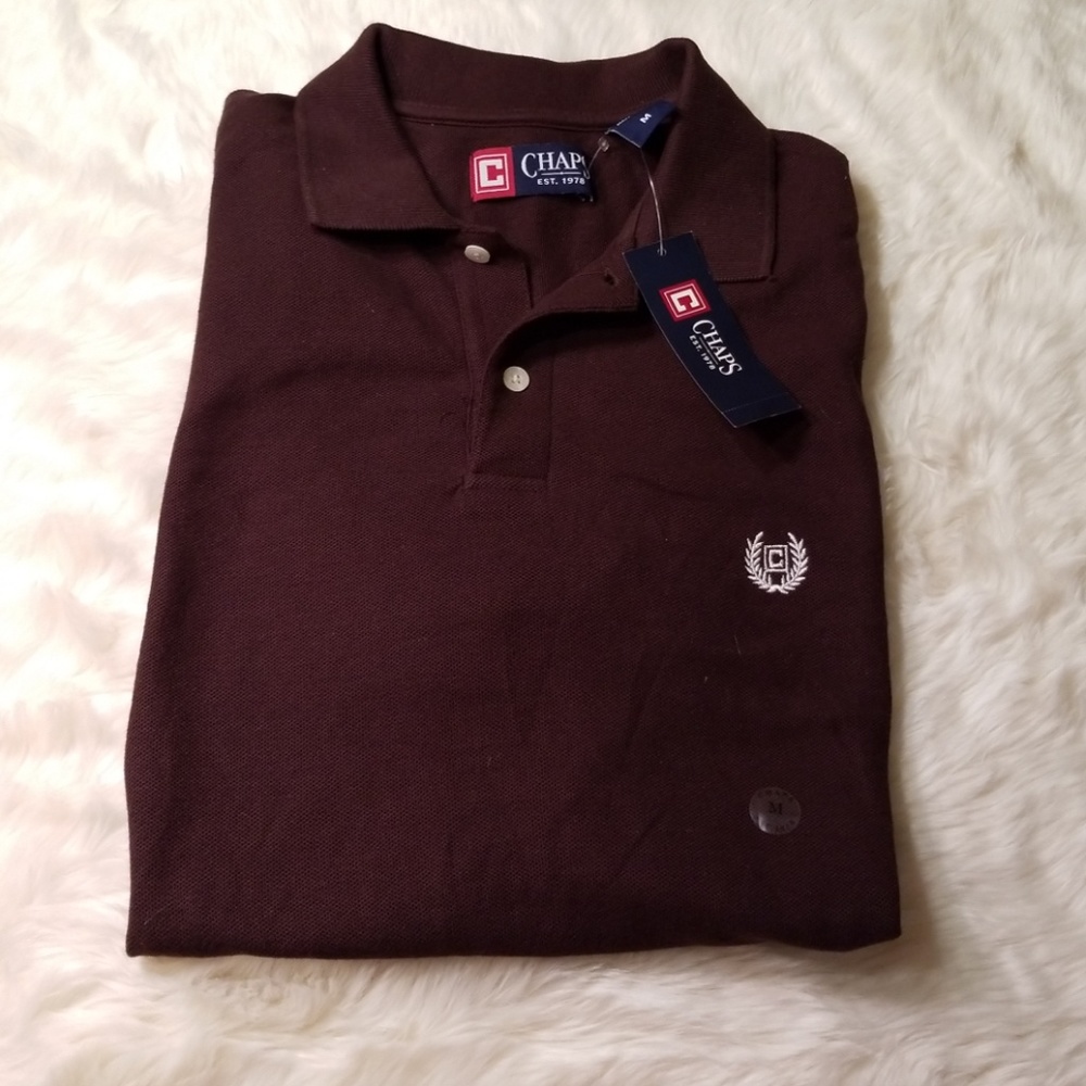 Chaps Short Sleeve Polo